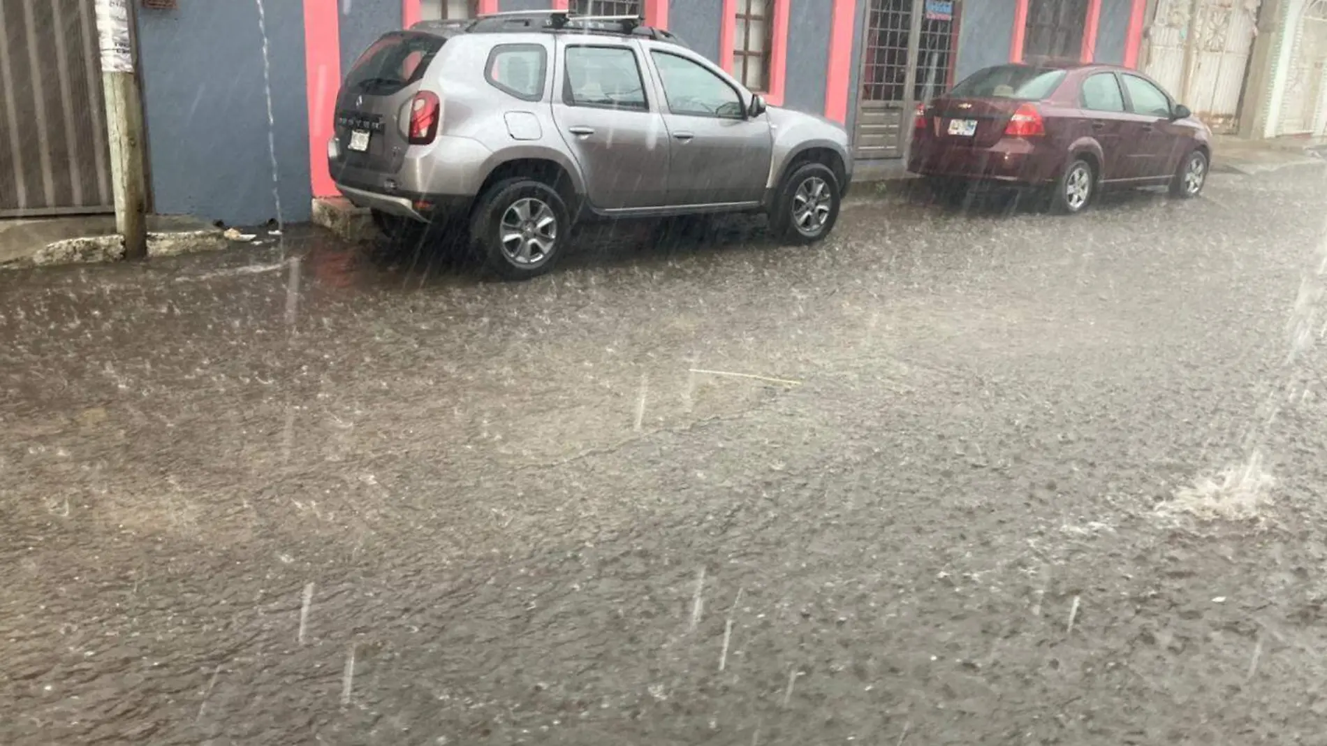 lluvia fuerte